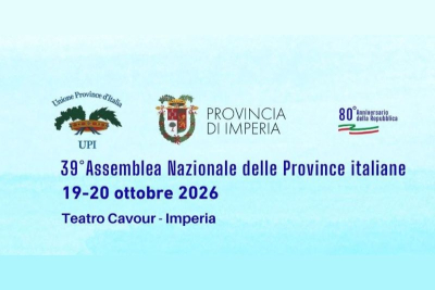 A Imperia la 39° Assemblea nazionale delle Province UPI: presente anche l'Unione Province del Veneto