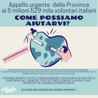 Province al Terzo Settore: “Come Possiamo Aiutarvi?”
