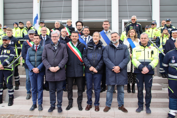 UPI Veneto per i 60 anni dalla tragedia del Vajont, il ministro Musumeci in visita a Longarone