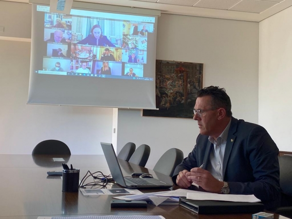 Conferenza Stato-Città e Autonomie Locali: Marcon in videocall con Lamorgese