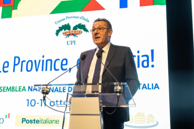Stefano Marcon, presidente UPI Veneto, Assemblea UPI nazionale all&#039;Aquila - 11 ottobre 2023
