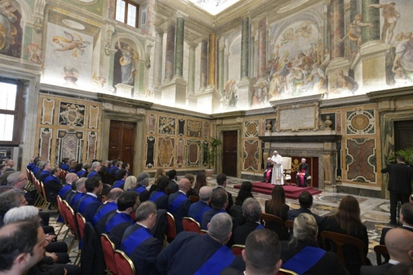 Le Province ricevute da Papa Francesco