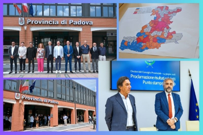 Elezioni rinnovo Consiglio Provinciale di Padova: proclamati gli eletti, affluenza definitiva dell'81,3%
